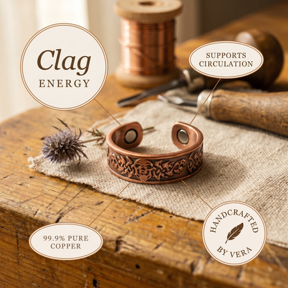 Vera's Clag Copper Ring