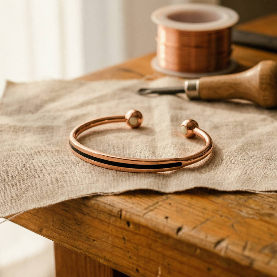 Pulsera Isabel de Lara – cobre ajustable