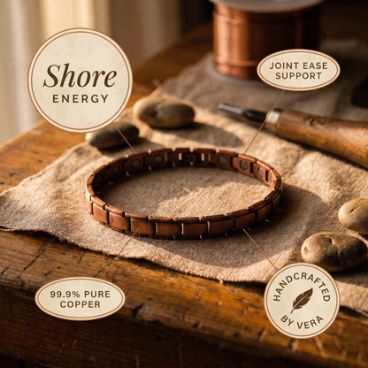 Vera's Shore Copper Anklet