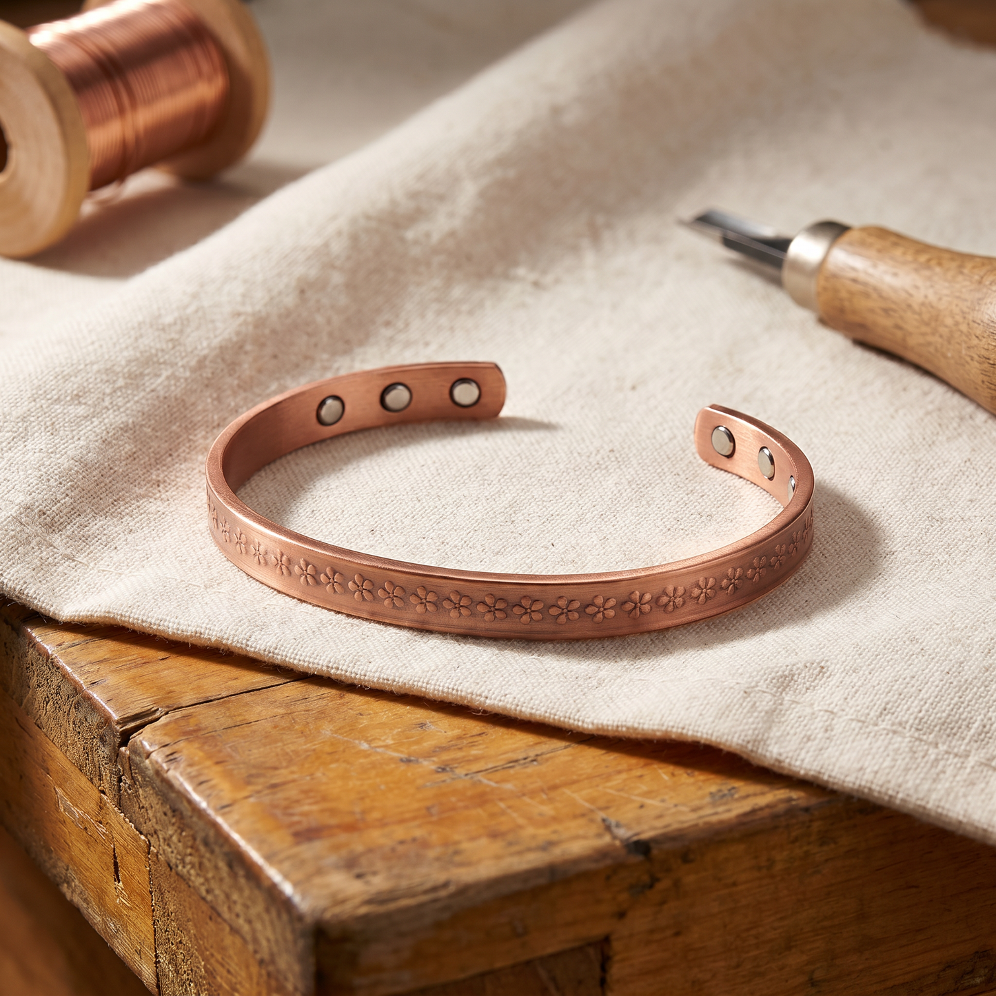 Vera's Loch Copper Bracelet