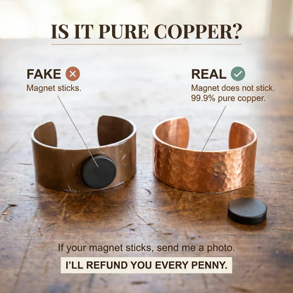 Vera's Bough Copper Bracelet