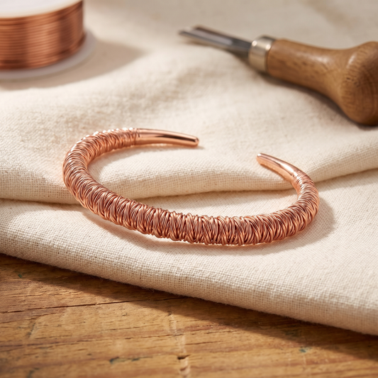 Vera's Fjord Copper Cuff